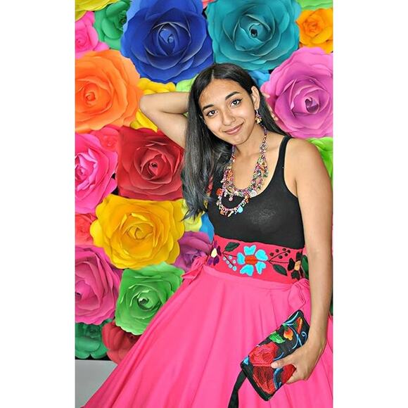 Mexican Clutch purse handbag colorfull mexican clutch 9 x 5 inches - Picture 2 of 6